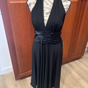 NWT Jones Wear black dressy/casual halter dress.NWT
